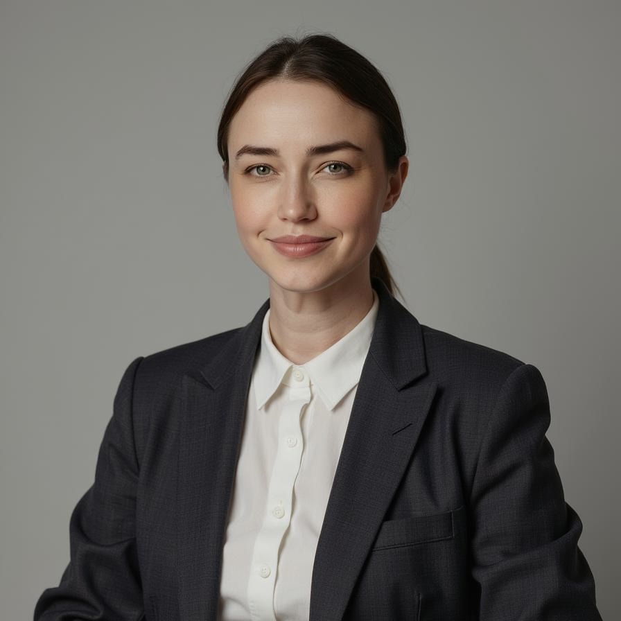 AI headshot example
